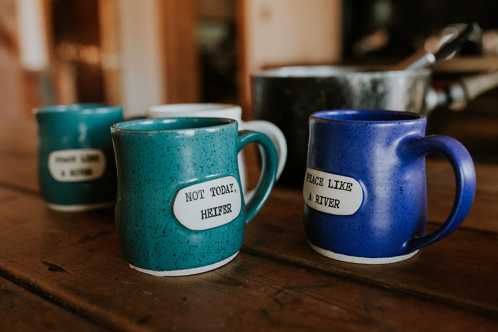 Venison for Dinner Mugs Sift Ceramics