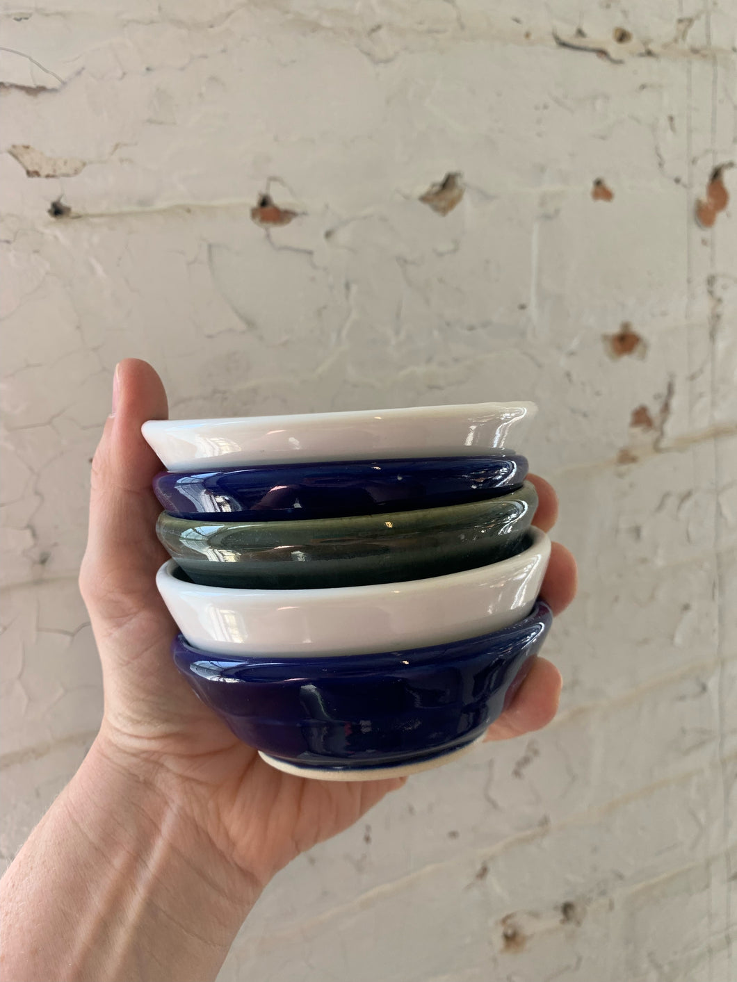 Mini-Dish #7 Imperfect Seconds: Set - Mini Dishes - Imperfect Glaze/Warped Rim